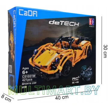 Конструктор CaDa Detech радиоуправляемый Porsche 918 C51051W картинка 7
